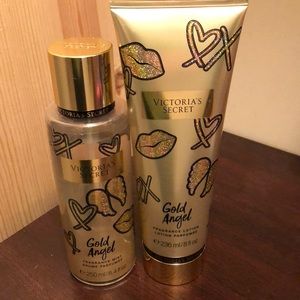 Victoria’s Secret Gold Angel set